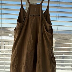Free People Utility Apron Dress with Side Pockets Size L